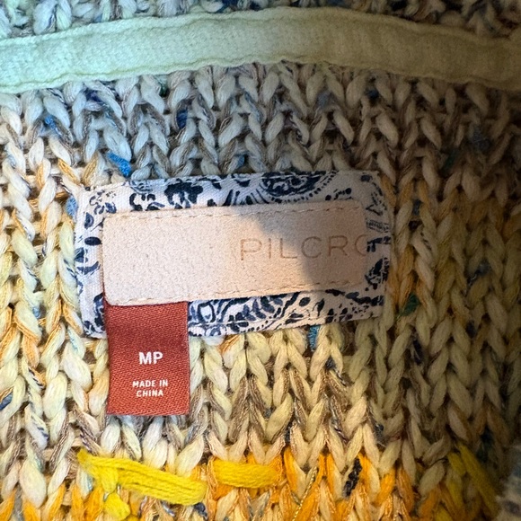 Pilcro Anthropologie Embroidered Sun Cardigan - Picture 7 of 10